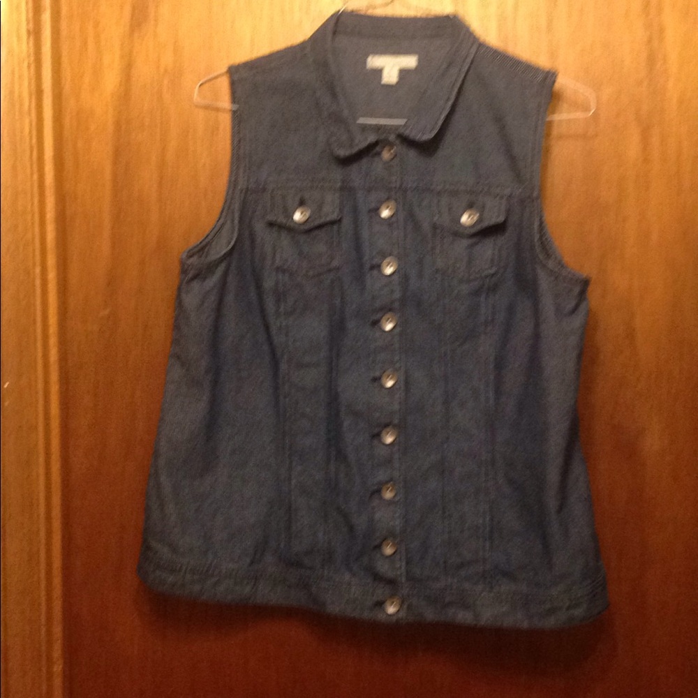 Like new denim vest